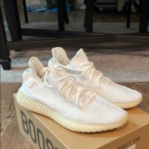 Yeezy Boost 350 V2 Women Sport Shoes "Triple White" Color size us 6.5